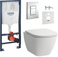 Фото Laufen LUA H8660800000001 + Grohe Rapid SL 38772001