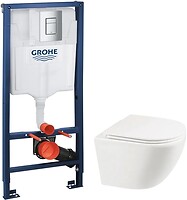Фото Mixxus Premium Ellipse-0301-R (MP6460) + Grohe Rapid SL 38772001
