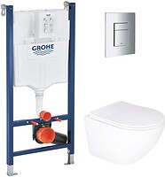 Фото Mixxus Premium Ellipse-0305-T3 (MI6701) + Grohe Rapid SL 388400WG
