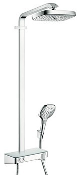 Фото Hansgrohe Raindance Select E 300 ST Showerpipe EcoSmart 27283000