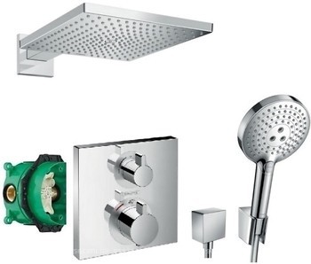 Фото Hansgrohe Raindance 15714000 + 01800180 + 26238000 + 26721000 + 26455000 (23815000)