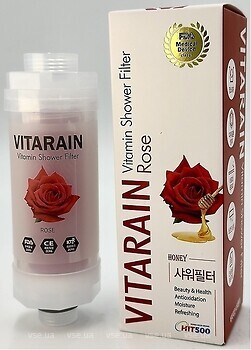Фото Vitarain Фільтр для душа з ароматом троянди