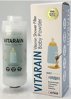 Фото Vitarain Фільтр для душа з ароматом дитячої присипки