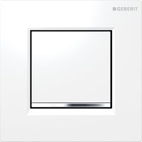 Фото Geberit Sigma30 белая, хром глянцевый (116.017.KJ.1)