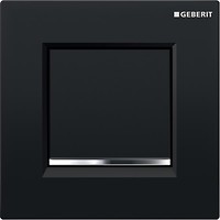 Фото Geberit Sigma30 черная, хром глянцевый (116.017.KM.1)