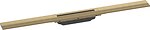 Фото Hansgrohe RainDrain Flex 800 мм Brushed Bronze (56051140)