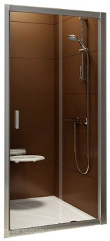 Фото Ravak Blix BLDP2-100 Bright alu Grafit (0PVA0C00ZH)