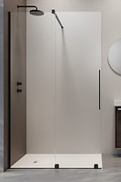 Фото Radaway Furo Black Walk-in 100 L (10106538-54-01L+10110494-01-01)