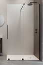 Фото Radaway Furo Black Walk-in 100 R (10106538-54-01R+10110494-01-01)