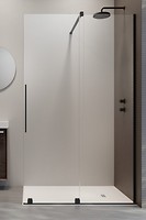 Фото Radaway Furo Black Walk-in 100 R (10106538-54-01R+10110494-01-01)