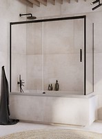 Фото Radaway Idea Black PN DWJ + S 150x70 L (10042150-54-01L+10005070-54-01R)
