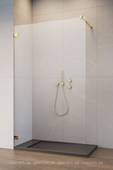 Фото Radaway Essenza Pro 8 Gold Walk-in 90 (1012090-09-01)