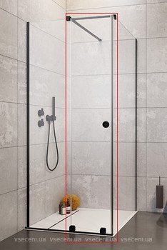 Фото Radaway Furo Black KDJ RH 100 L (10104492-54-01LU)