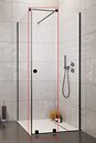 Фото Radaway Furo Black KDJ RH 100 R (10104492-54-01RU)