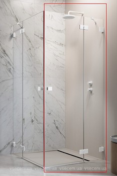 Фото Radaway Essenza Pro White KDD 100 R (10096100-04-01R)