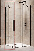Фото Radaway Furo Black KDD 100 L (10105100-54-01L)