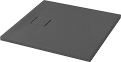 Фото Cersanit Tako Slim 80x80x4 квадратний сірий (S932-161)