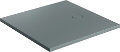 Фото Omnires Aquarock M+ 80x80 попільно-сірий матовий (AQUAROCK80-KAG)