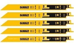 Фото DeWALT 5 шт. для сабельных пил по металлу (DT2417)