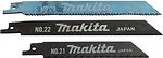Фото Makita 3 шт. для шабельних пил по металу (792003-5)