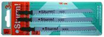 Фото Sturm 3 шт. для електролобзиків по металу (9019-01-75x3-HSS-10)