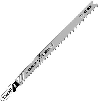Фото Bosch T345XF 5 шт. для електролобзиків по дереву і металу (2608634994)