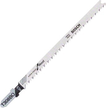Фото Bosch T308BO 25 шт. для електролобзиків по дереву (2608663869)