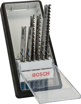 Фото Bosch Robust Line Progressor 6 шт. для електролобзиків по дереву і металу (2607010531)