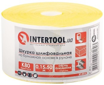 Фото Intertool 115 мм 50 м Р80 (BT-0818)