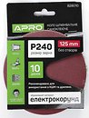 Фото APRO 10 шт. 125 мм Р240 (828010)