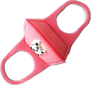 Фото Респиратор защитный многоразовый с клапаном Jellys (ДМР) детский розовый 1 шт
