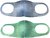 Фото Маска медицинская защитная многоразовая двухсторонняя зелено-серая 1 шт (0090683)