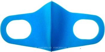 Фото Маска медична захисна вугільна багаторазова Pitta блакитна 1 шт (0083020)