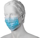 Фото Mercator Medical Маска хірургічна тришарова синя Opero 50 шт (5906615132332)