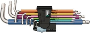 Фото Wera 3950/9 Hex-Plus Multicolour Stainless 1 (05022669001)