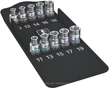 Фото Wera 8790 HMC HF 1 Zyklop socket set with 1/2