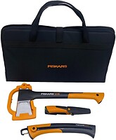 Фото Fiskars X11 S + пила + нож + точило (2021284)