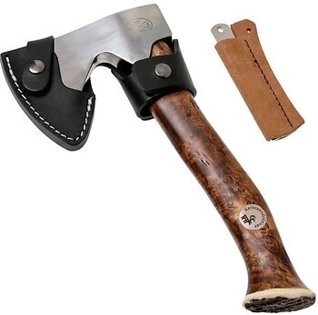 Фото Karesuando kniven Hunters Axe Medium dark birch