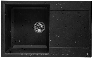 Фото Insana Stella New 78x50 чорний з сріблом