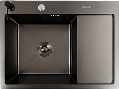 Фото Valeso Handmade PVD CM 65x50 L 3.0/0.8 черный (круглый сифон)