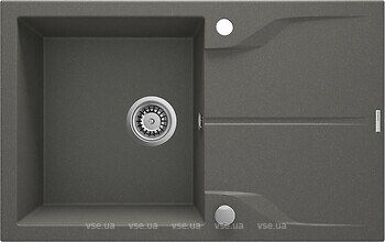 Фото Deante Andante Flush 78x49 металевий антрацит (ZQN T11F)