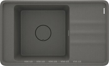 Фото Deante Momi 82x50 металевий антрацит (ZKM_T11B)