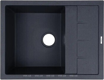 Фото Ventolux Silvia 65x50 Black Matt Quartz