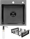 Фото Kroner KRP Schwarze 4545HM PVD 3.0/1.0 мм ( SET-KR-1168)