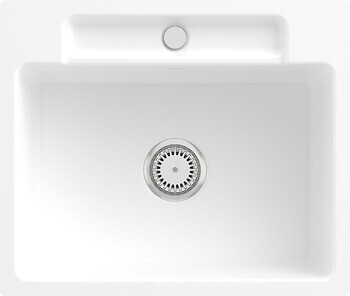 Фото Villeroy & Boch Siluet 60 S Flat Stone White (33461FRW)