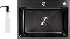 Фото Lidz H5843B Handmade 3.0/1.0 Brushed Black PVD (LDH5843BRUBLM49443)