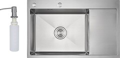 Фото Lidz H7849R Handmade Max 500 Brushed Steel 3.0/1.0 (LDH7849LBRU49464)