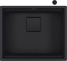 Фото Franke Kubus KNG 110-52 чорний матовий Black Edition (125.0732.283)
