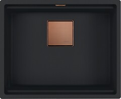 Фото Franke Kubus KNG 110-52 чорний матовий Copper Edition (125.0755.504)