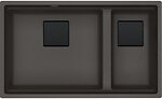 Фото Franke Kubus 2 KNG Pro 120 сірий сланець Black Edition (125.0750.517)